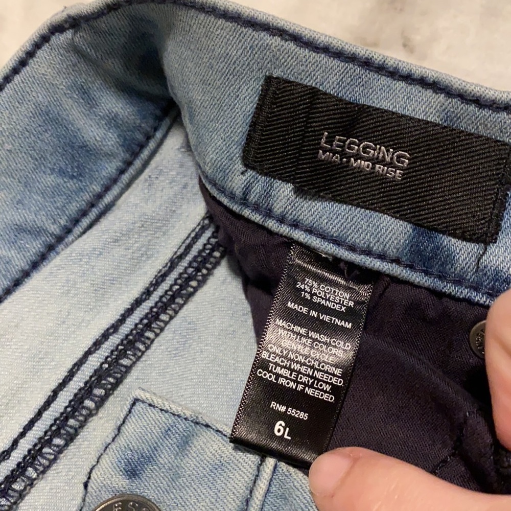 Marble Wash Jeggings! - Picture 4 of 5